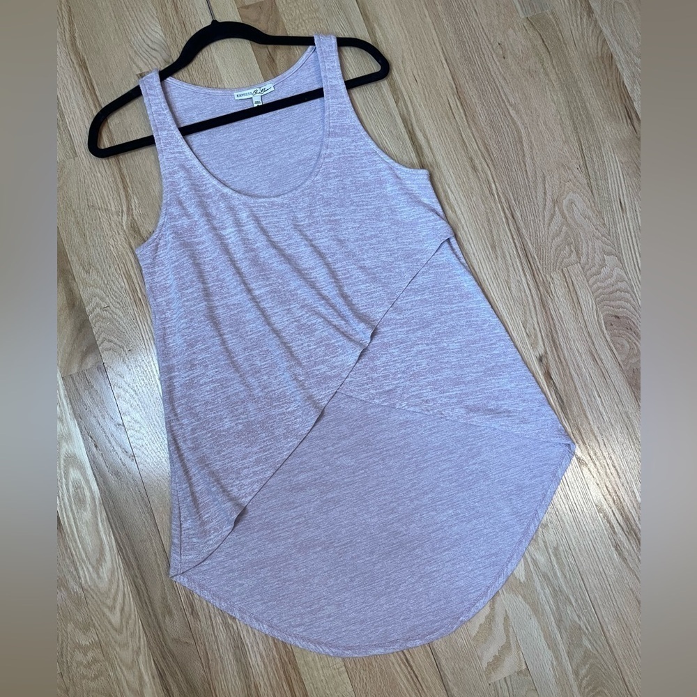 Express|One Eleven Crossover High Low Tank Size Medium